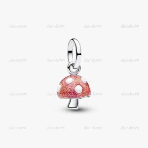 Pandora Glow-in-the-dark Mushroom Dangle Charm